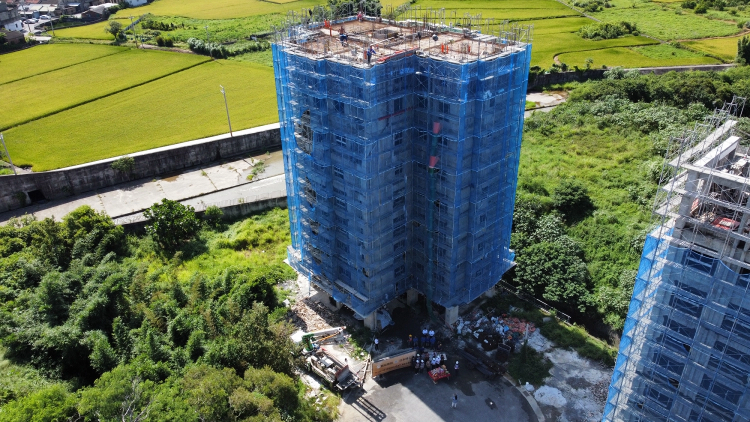 展裕悦河館上樑典禮